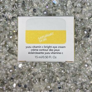 Saturday Skin - Yuzu vitamin C bright eye cream.
